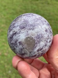 Image 7 of Lepidolite Sphere #1479