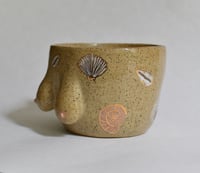 Image 2 of Pre order shell boobie mug with gold