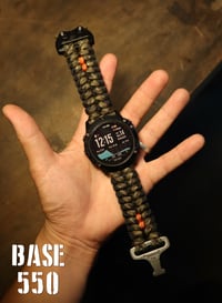 Image 2 of Paracord Watchband w/ Austrialpin Cobra Buckle