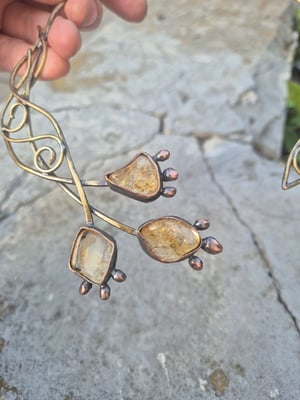 Citrine necklace 