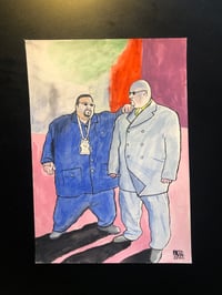 Image 1 of Big Pun & Fat Joe at the 1999 Grammys