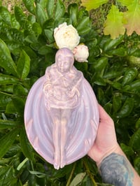 Image 1 of Vintage Lady Ashtray 2
