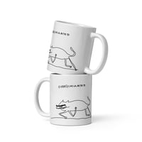 Image 3 of overstimulated White glossy mug 