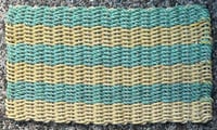 Image 2 of Green & Gold - Two Tone - 35 Fathom - Lobster Rope Mat