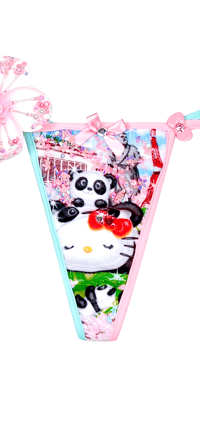 Image 3 of Flowers & panda