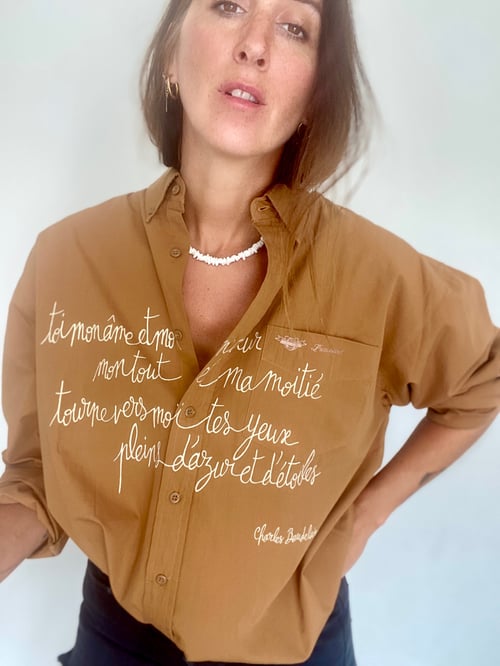 Image of Chemise "mon âme et mon coeur"