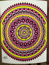 Colorful Mandala print 