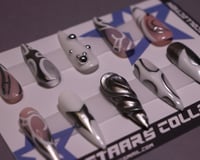 Image 3 of Silver Surfer  (Medium Almond/Stilleto)