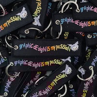 GRAPHIC DESIGN IS MY PASSION flight tag