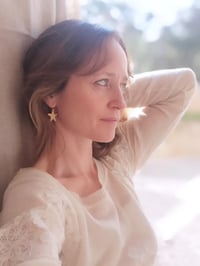 Image 1 of Pendientes Estrella de colgar