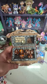 Image 7 of Labyrinth trinket box includes dice set