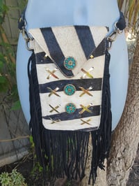 Image 1 of Yellowstone mobile bag - Zebra