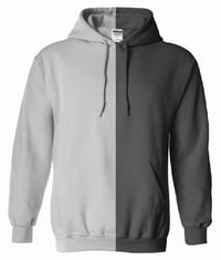 Fcknxtwk “any 2 colors” split hoodie