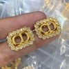 New CD gold plated earring