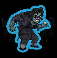 Dr.Desdemona (Furious Form) Rubberhose Style (Sticker)
