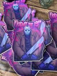 Image 2 of Friday the 13th (sticker)