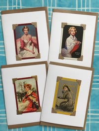 Image 1 of Vintage Playing Cards Selection-Ladies