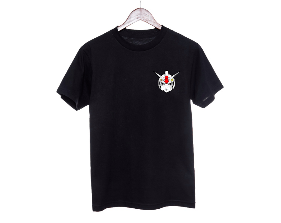 Image of Gundam Head Black Tee