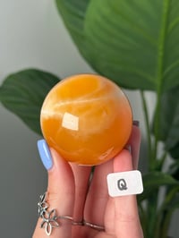 Image 17 of CHOOSE YOUR OWN ORANGE CREAMSICLE CALCITE SPHERES -MEXICO-