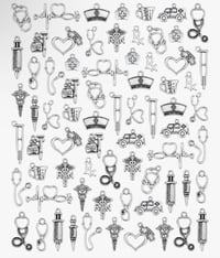 Image 1 of 1054 Charms: Medical/Healthcare
