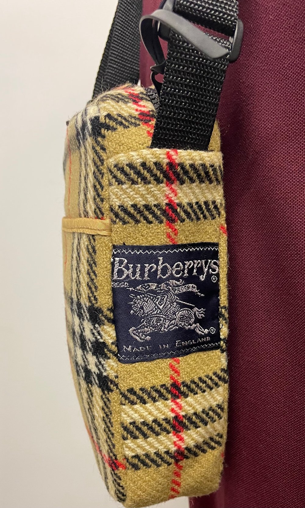 Reworked Burberry bag 