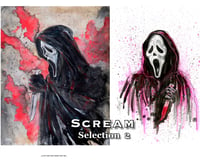 Image 1 of Scream Art Print Selection 2