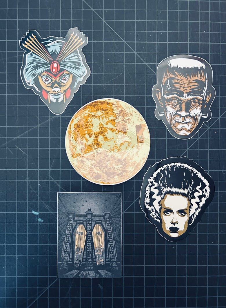 Image of Full Moon Sticker Pack