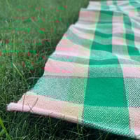 Image 3 of Plaid table runner