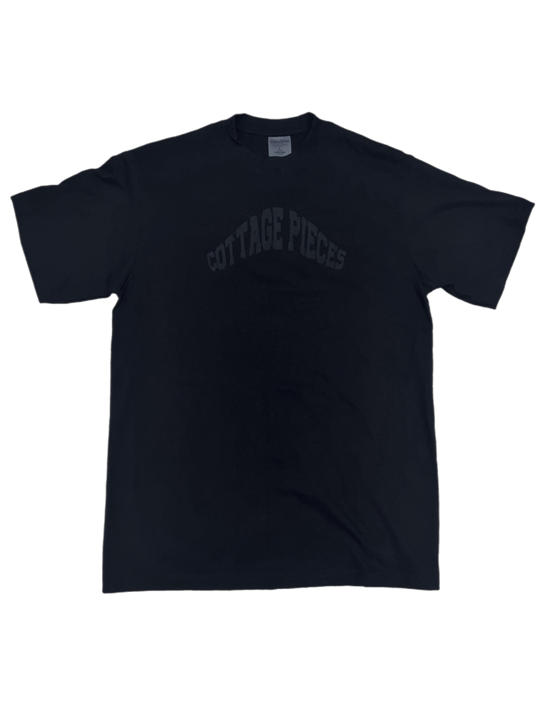 Image of Cottage Pieces Classic Tee - Black/Black