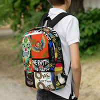 Image 1 of Funk Art Collage Backpack