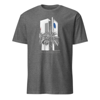 Image 3 of SL Downtown: Big Blue Dot Unisex T-Shirt