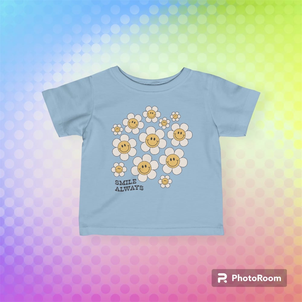Image of Smile Always Toddler Jersey Tee