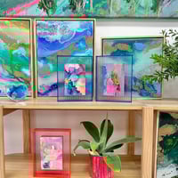 Image 3 of Neon Blue Shelfie #2 (right) 