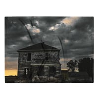 Image 2 of Soft Throw Blanket Abandoned House #1