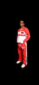 Image 1 of Red Windbreaker Set