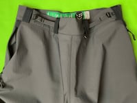 Image 5 of GREY EXTRA-BAGGY TECH LIZARD PANTS