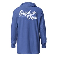 Image 5 of Blowin Smoke Hooded long-sleeve Cotton T