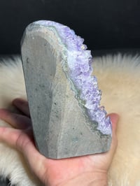 Image 9 of Large Amethyst Base Cut #2183