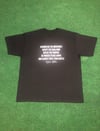 YB Motto Crewneck Black T-Shirt