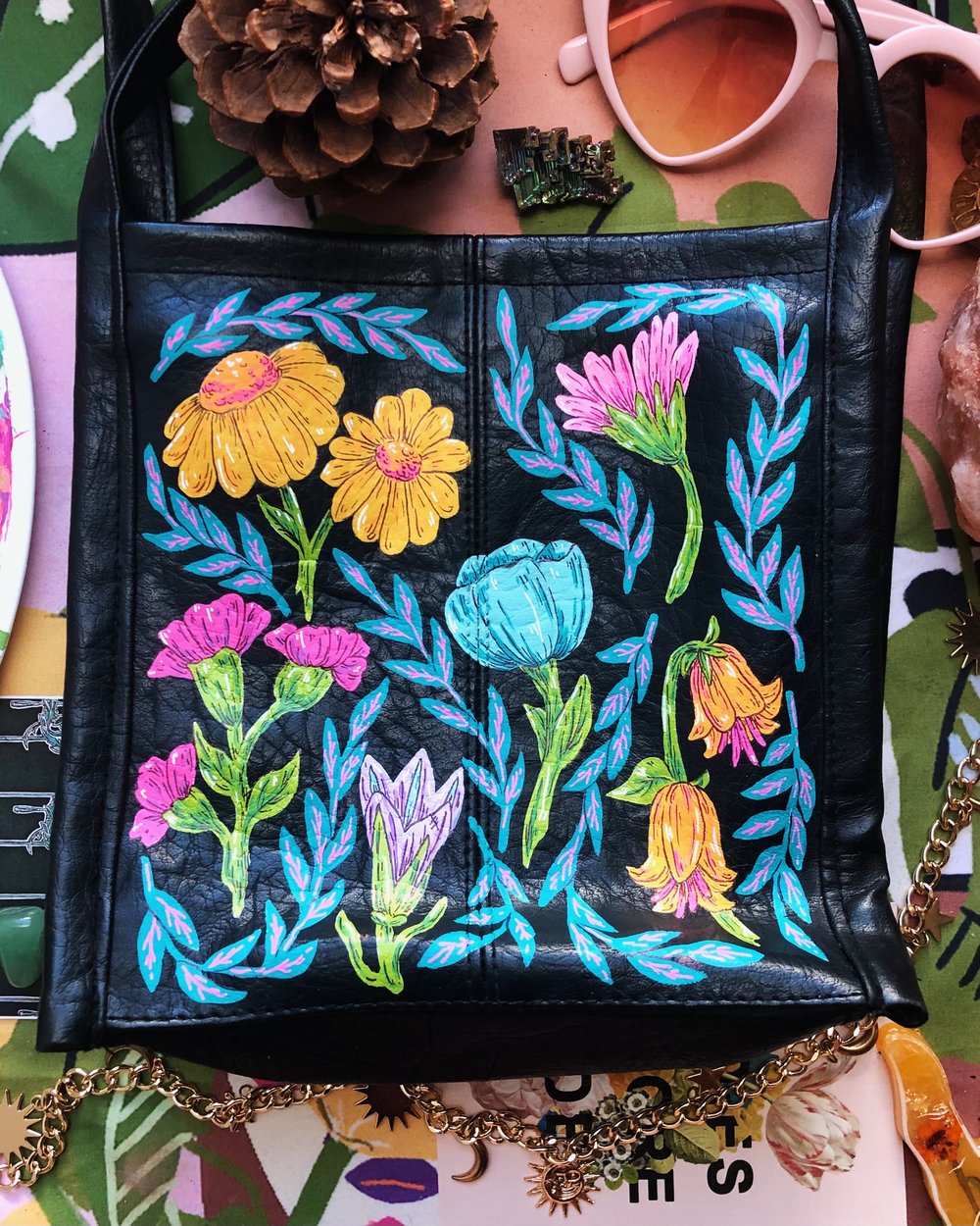 Customart Hand Painted Bag