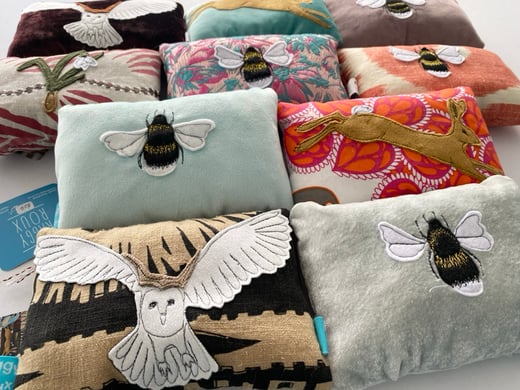 Raggy Roux - lavender mini pillows