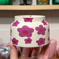 Image 1 of flower child scented flower candle