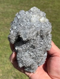 Image 6 of Druzy Fujian Quartz & UV Calcite Specimen #2312