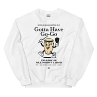 Image 2 of LOVEDCGOGO "GOTTA HAVE GOGO" Unisex Sweatshirt (see color options)