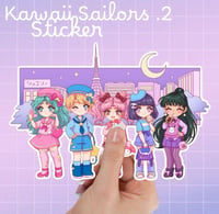 Image of KAWAII SAILORS STICKERS