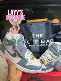 Air Jordan Jean Purse Set