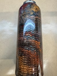 40oz hydro brown orange zig zag drag 
