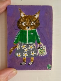 Image 4 of original painting-track top and skirt 