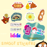 Original Work Single Stickers