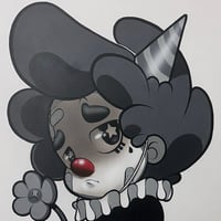 “Not Funny” Original Painting